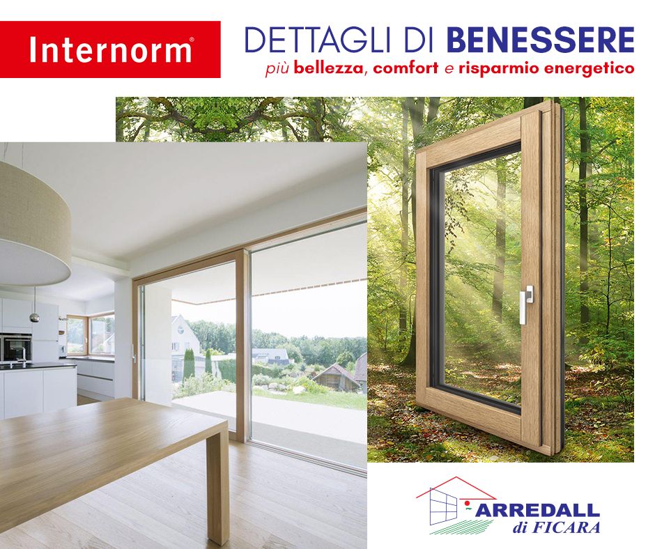 Finestre Internorm Legno/Alluminio